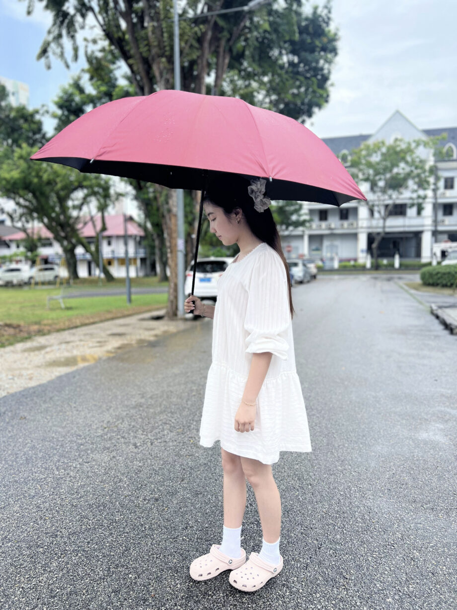 Textured Cotton Pintuck Dress