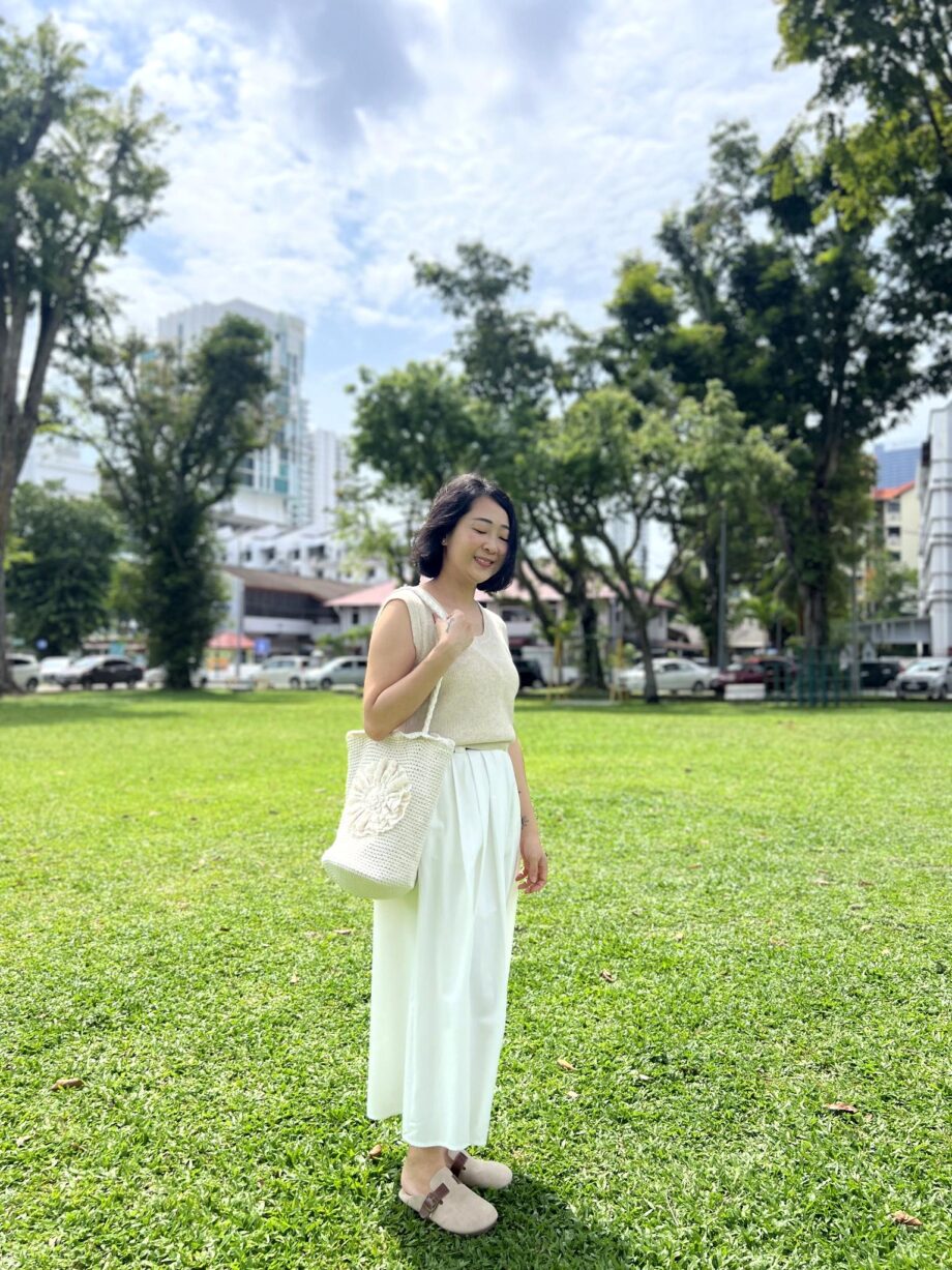 Pleated A-line Midi Skirt with Belt