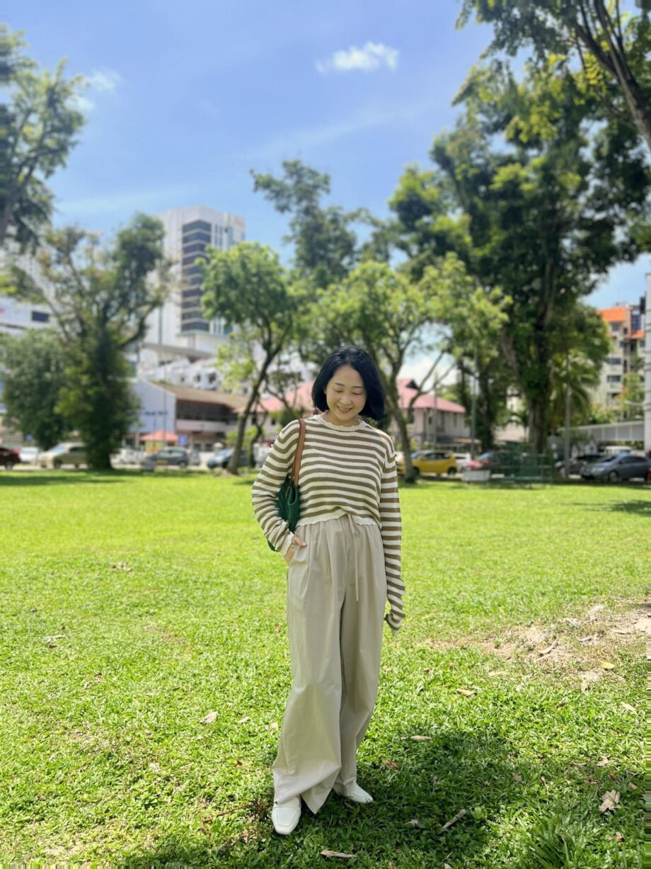 Drawstring Wide-leg Pants