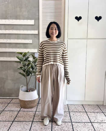 Drawstring Wide-leg Pants