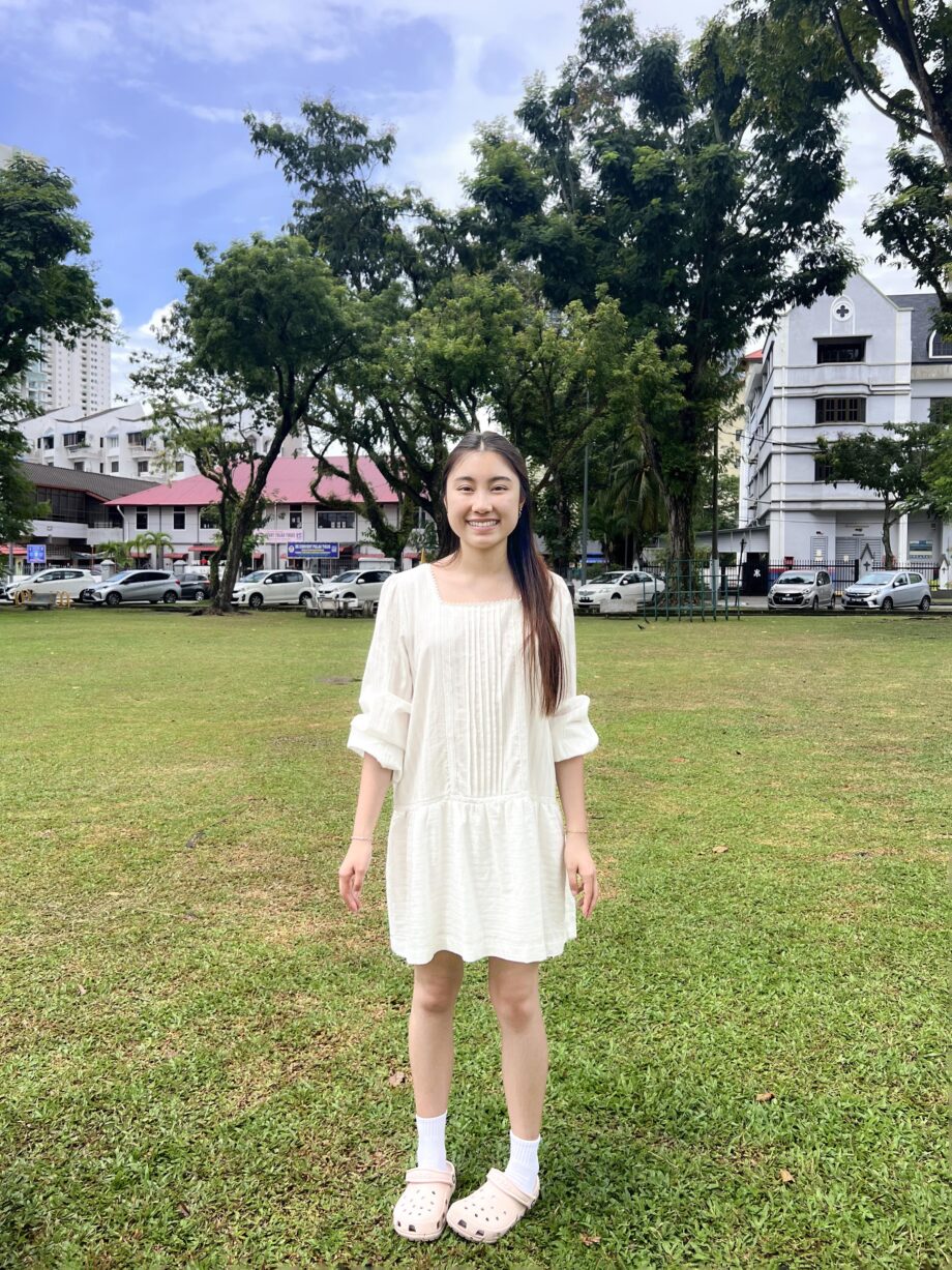 Textured Cotton Pintuck Dress