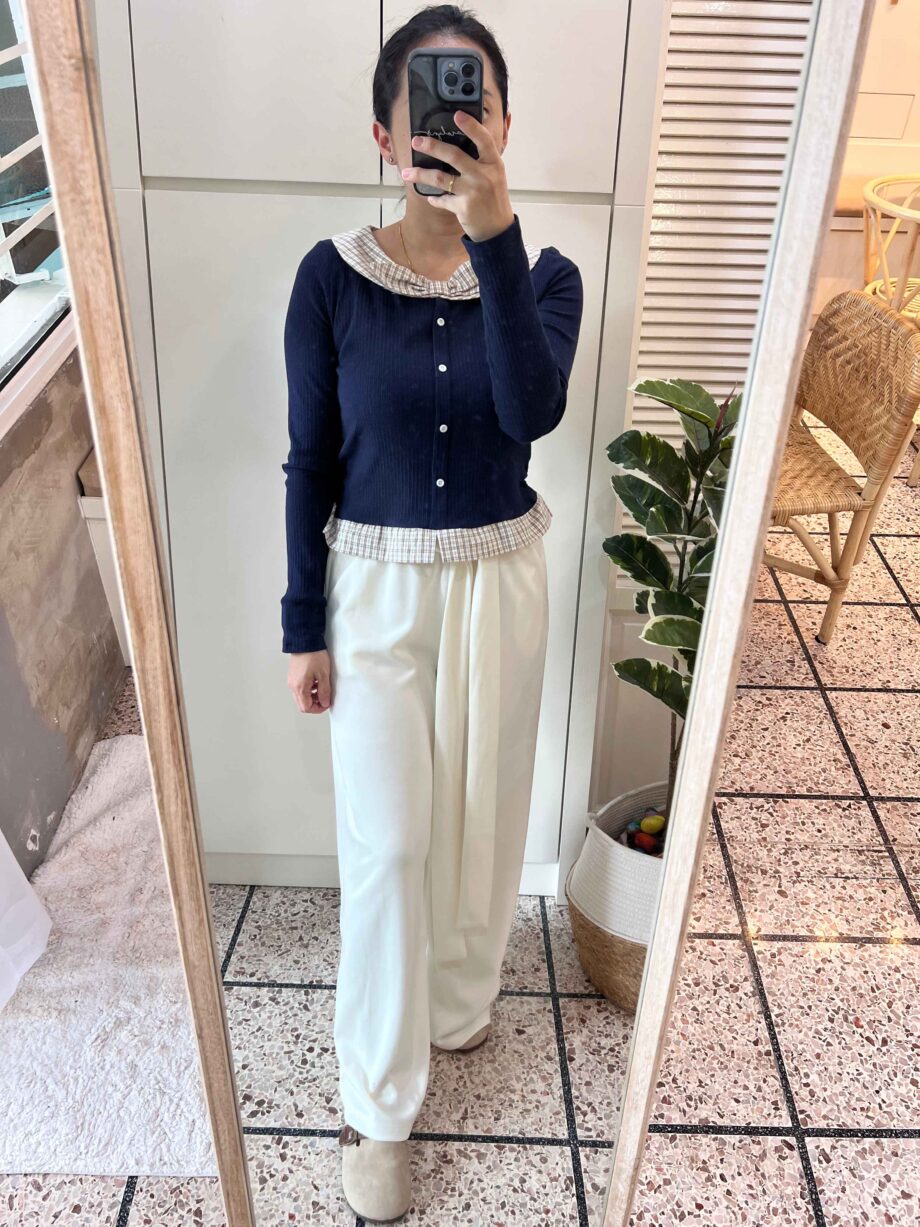 Tie-Waist Wide-Leg Pants