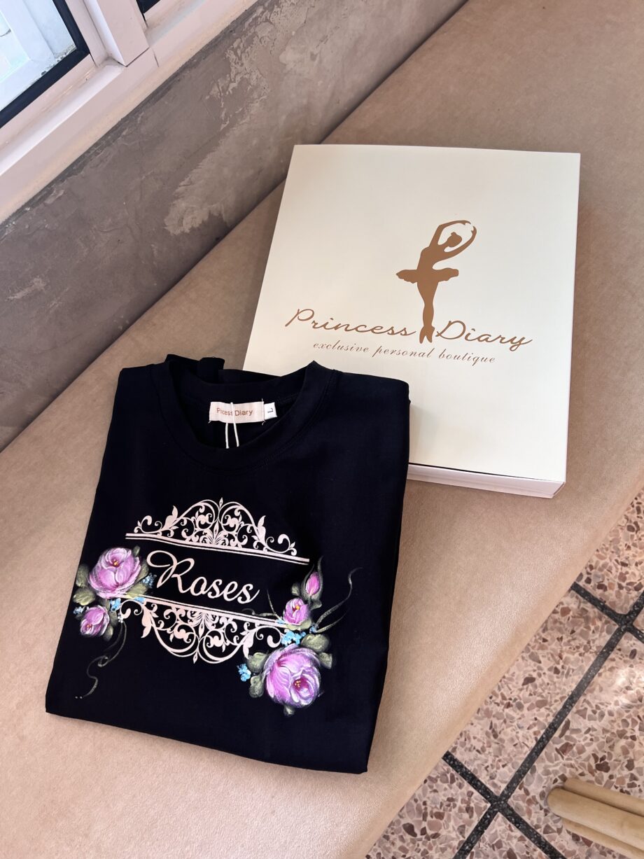 Custom Made Folk Art Design T-Shirt