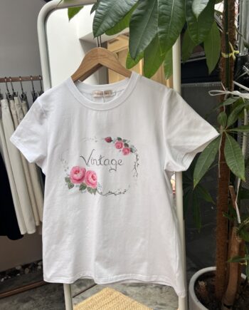 Custom Made Folk Art Design T-Shirt