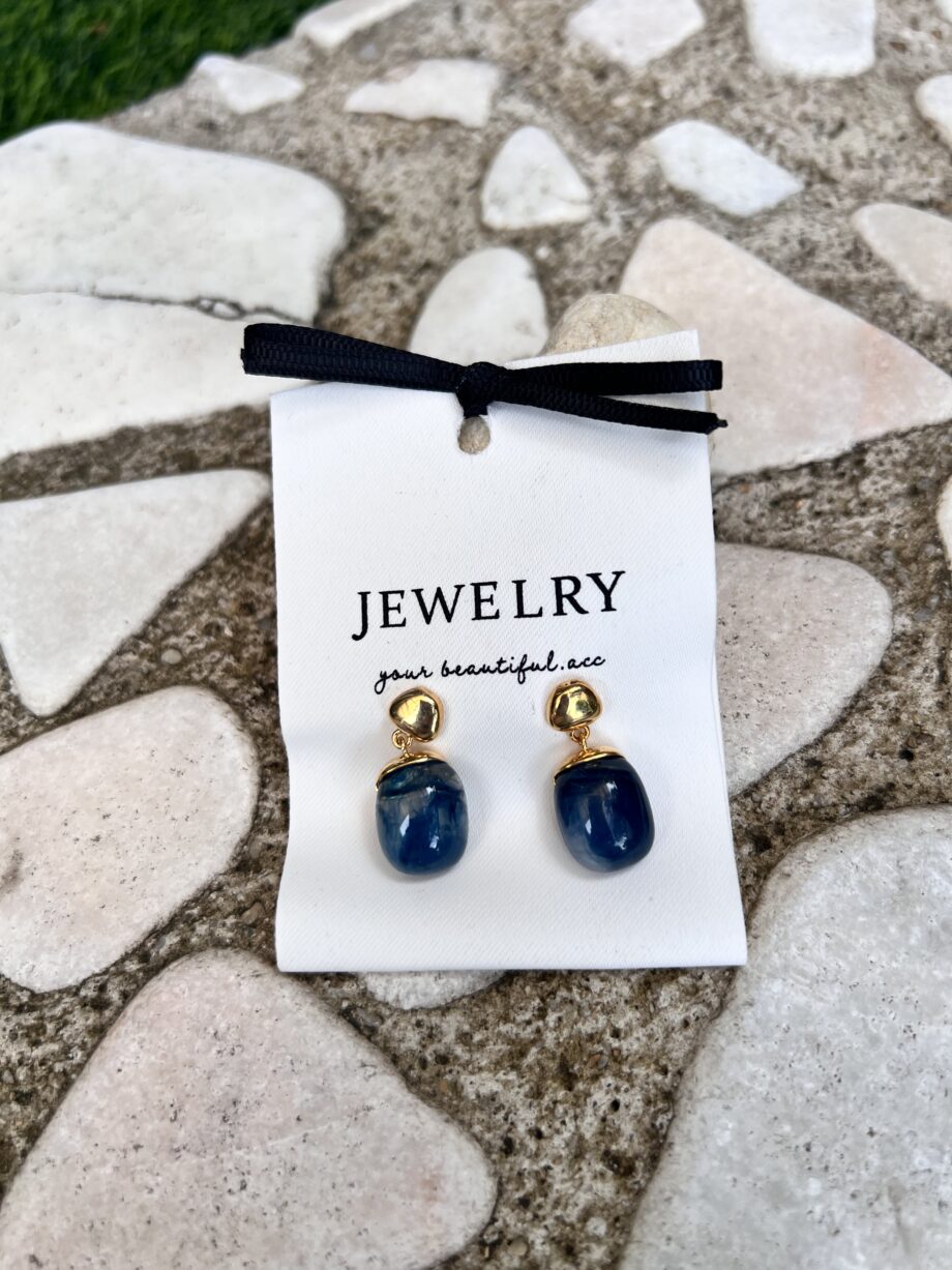 Gold Accent Elegant Earrings
