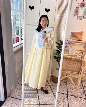 Long Sleeve Collar Blouse